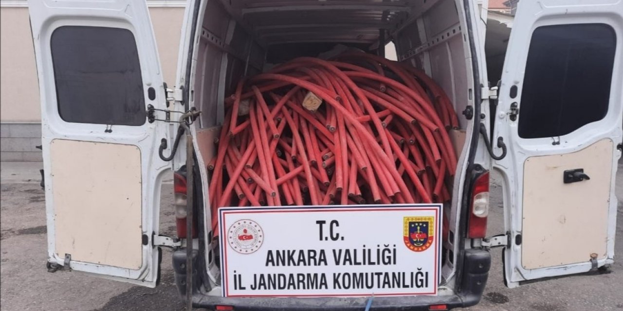 Başkent’te kablo hırsızına geçit yok