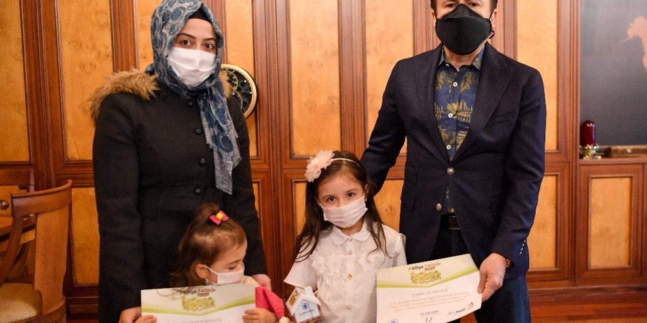 6 yaşındaki Zeynep’ten örnek davranış, kazandığı ödülü SMA hastalarına bağışladı