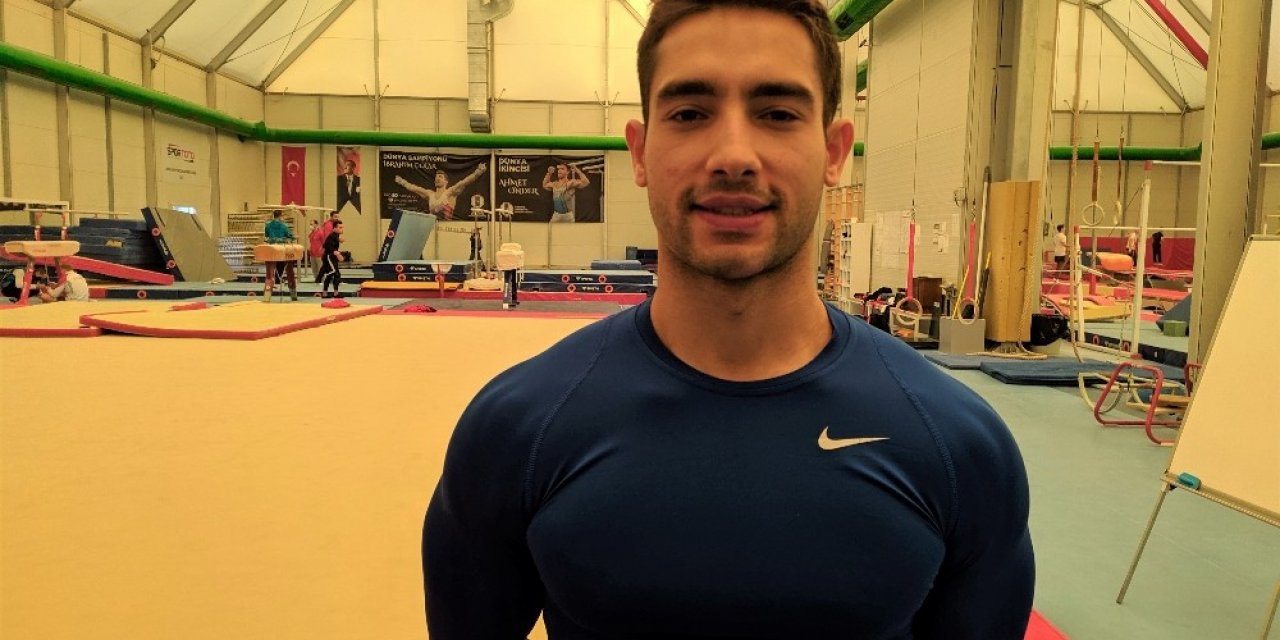Şampiyon cimnastikçi İbrahim Çolak, 2021 Olimpiyatları’na tam gaz hazırlanıyor