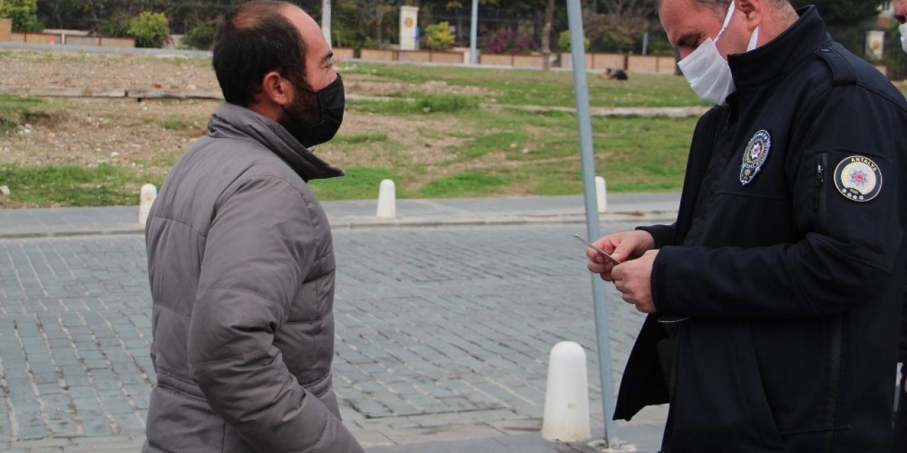 Yasağı ihlal etti, "Yasaktan haberim var ama gidecek yerim yok" dedi