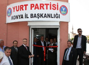 Yurt Partisi Genel Başkanı Konya'da