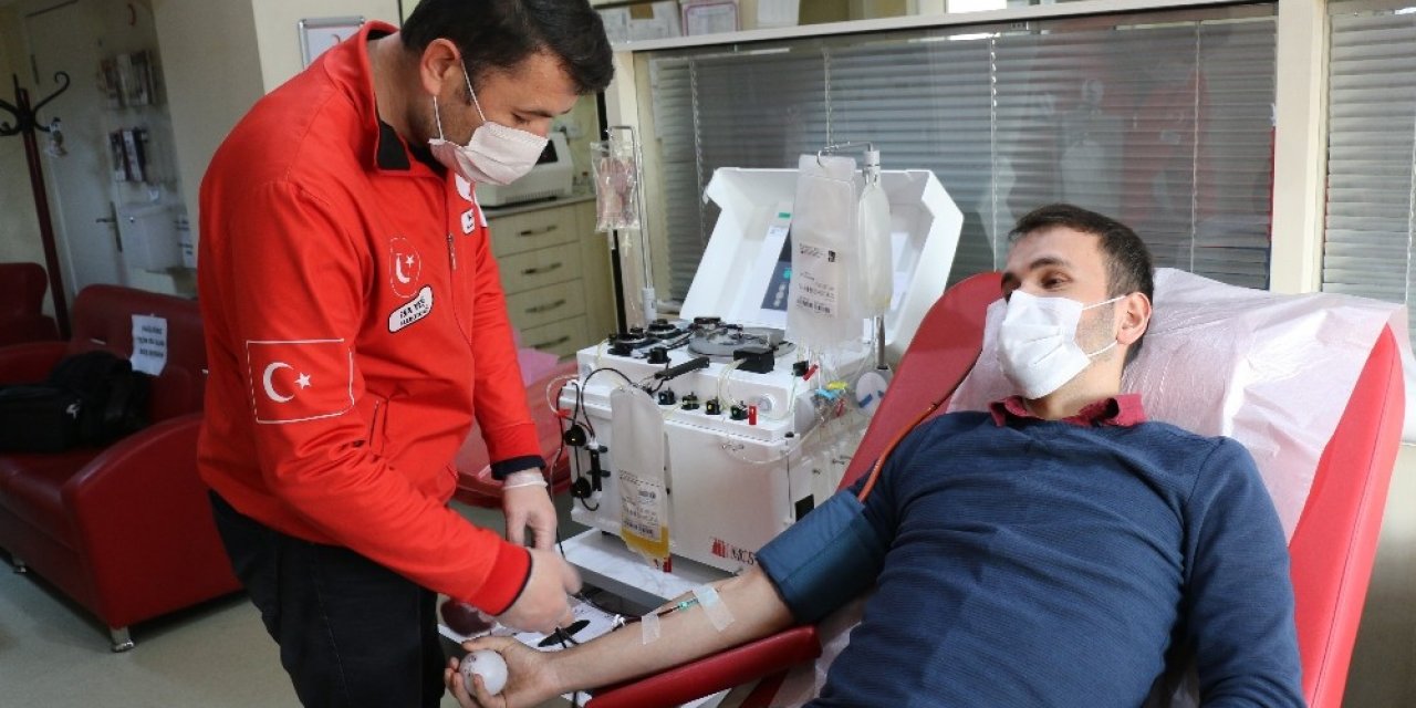 Karabük Kızılay Kan Merkezi plazma bağışı almaya devam ediyor