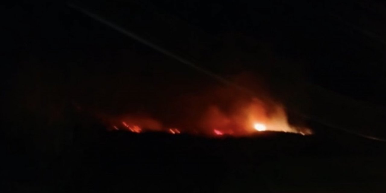 Hatay’da 4 ayrı noktada yangın