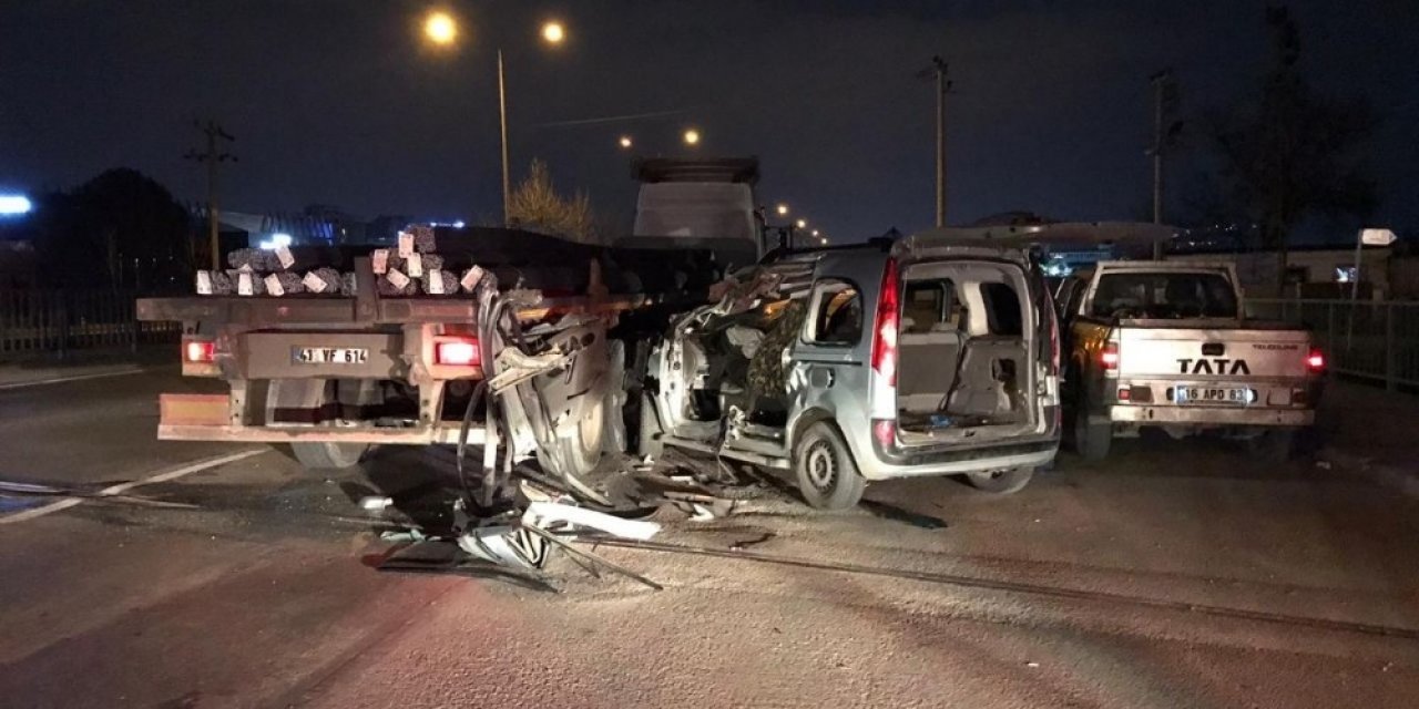 Bursa’da kaza: 1 yaralı