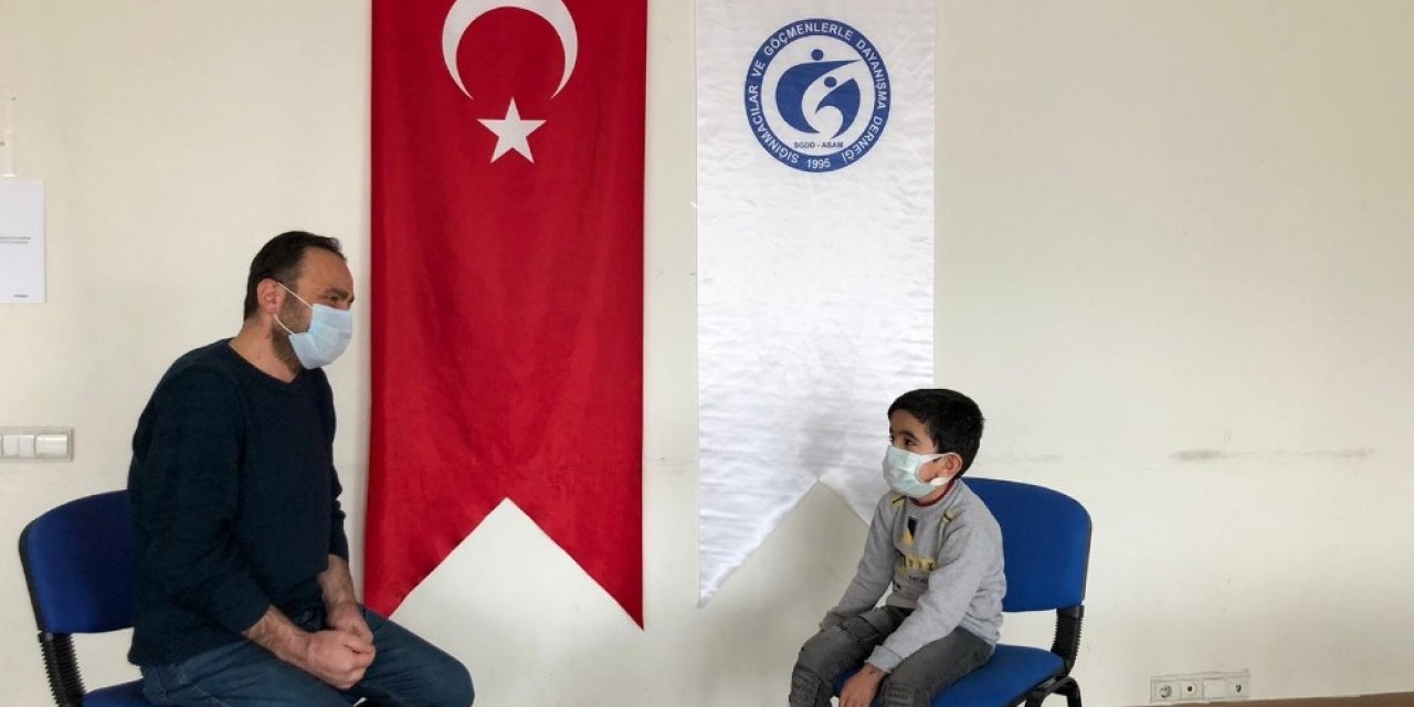 Konuşma güçlüğü yaşayan mülteci çocuklara destek