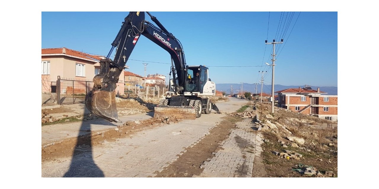 Yeni yerleşim alanına 1 kilometrelik altyapı hizmeti