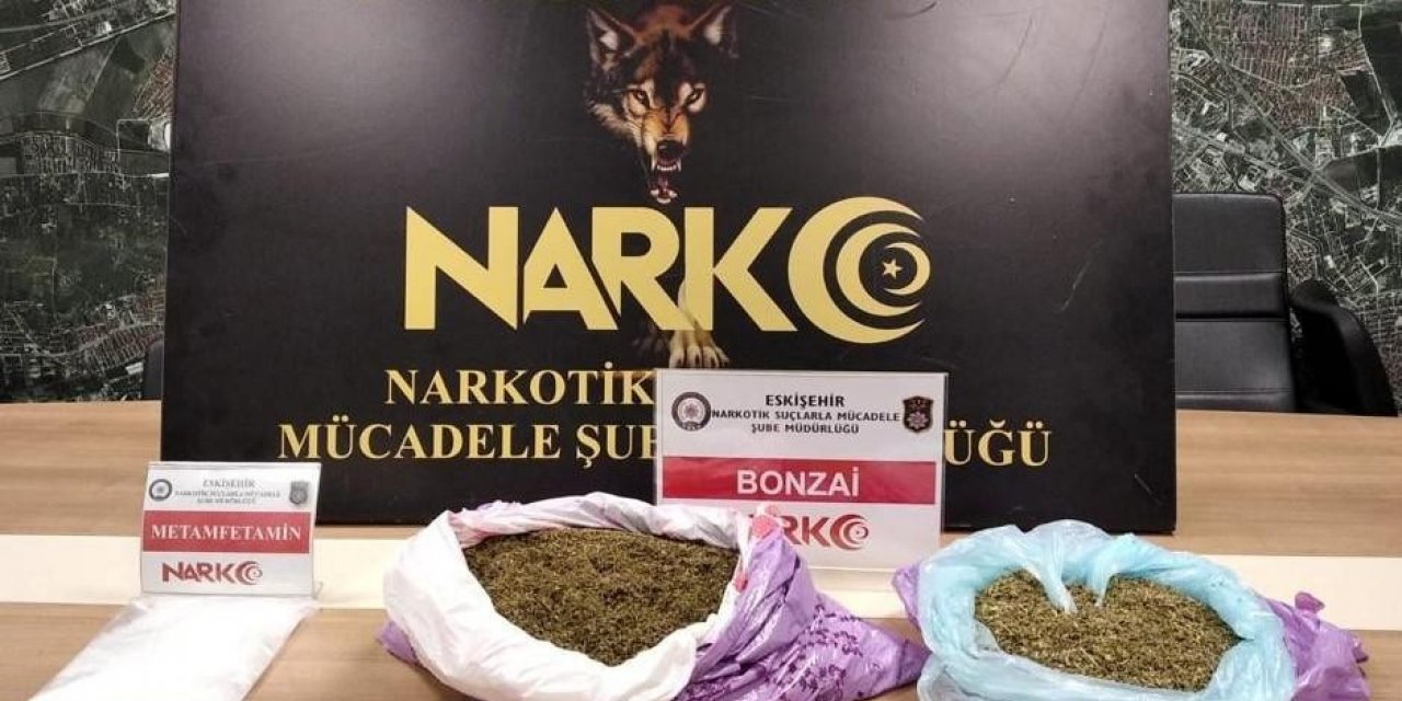 Eskişehir’de uyuşturucu operasyonu: 2 gözaltı