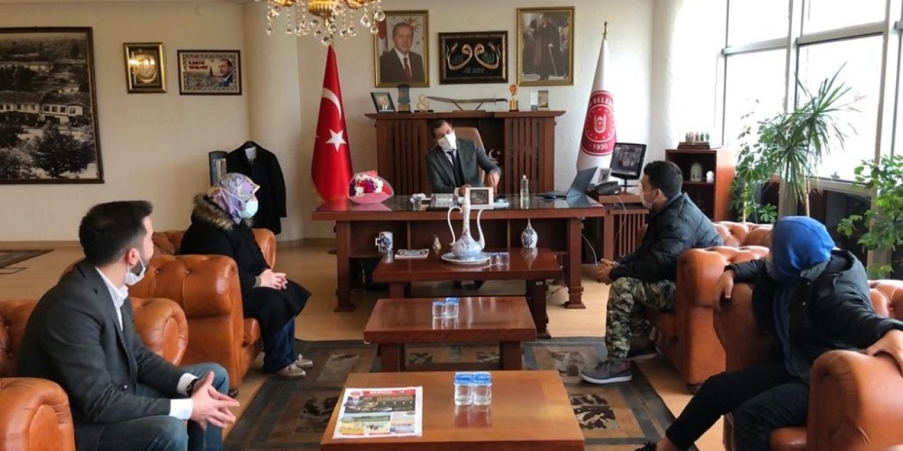 Başkan Işık’a yıllar sonra vefa ziyareti