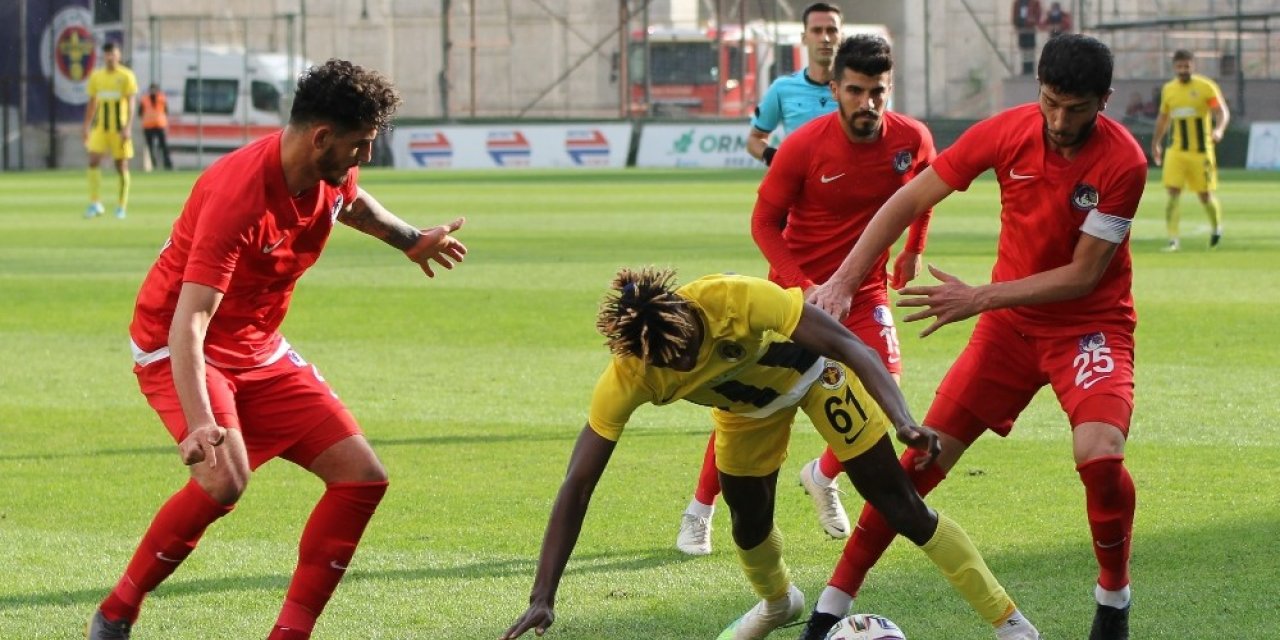 TFF 1. Lig: Menemenspor: 0 - Ankara Keçiörengücü: 0