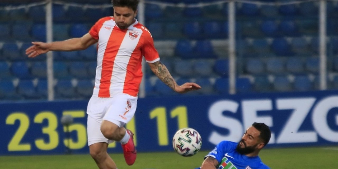 TFF 1. Lig: Adanaspor: 1 - Bandırmaspor: 2