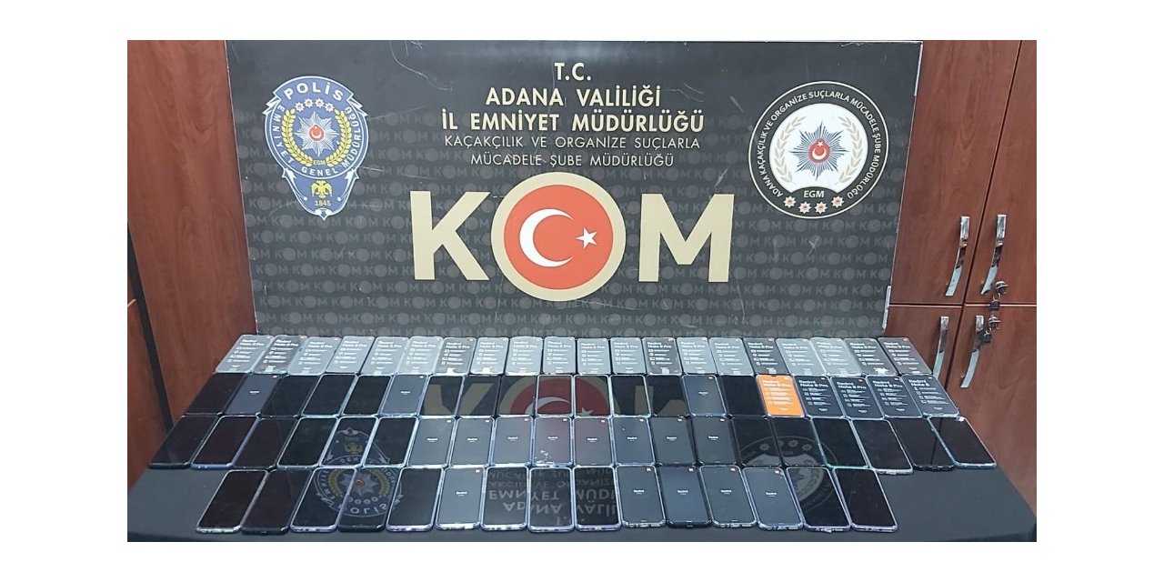 Adana’da kaçakçılık operasyonu