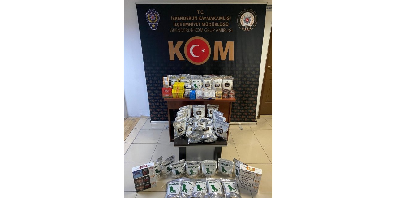 Gümrük kaçağı makaron operasyonu
