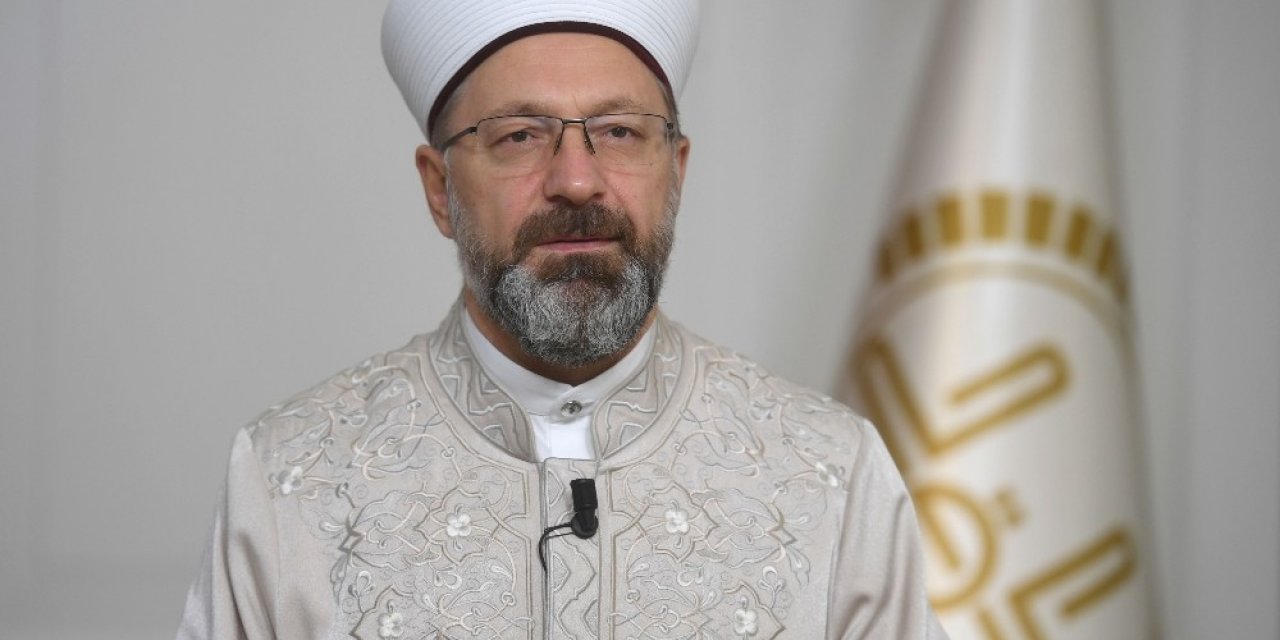 Prof. Dr. Erbaş: "Toplumun bizlere her açıdan ihtiyacı olduğu bu salgın hastalık günlerinde dijital ortamları da düzenli kullanarak bıkmadan, usanmadan vaaz, irşad ve eğitim faaliyetlerimize devam edelim"