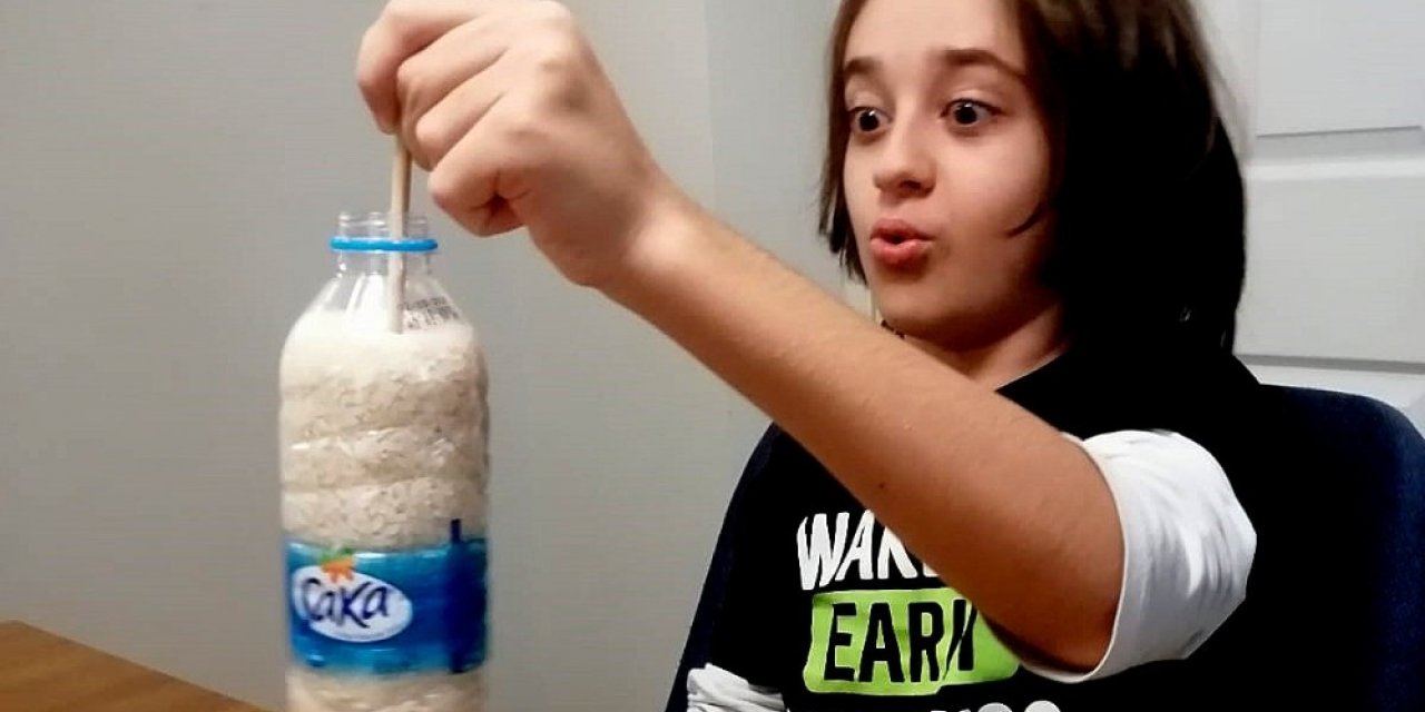 Çeşme’de uzaktan eğitimle "Evde Bilim"