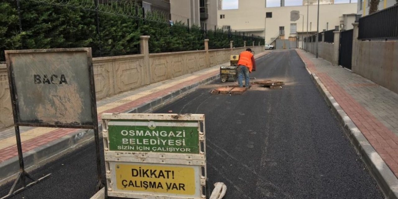 Panayır sokakları yenilendi