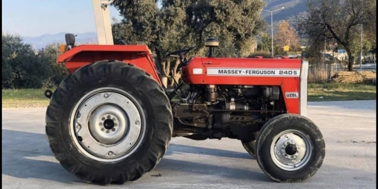 Aydın’dan çalınan traktör Denizli’de bulundu
