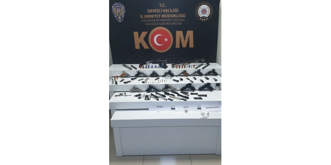 Operasyonda mini cephanelik ortaya çıktı
