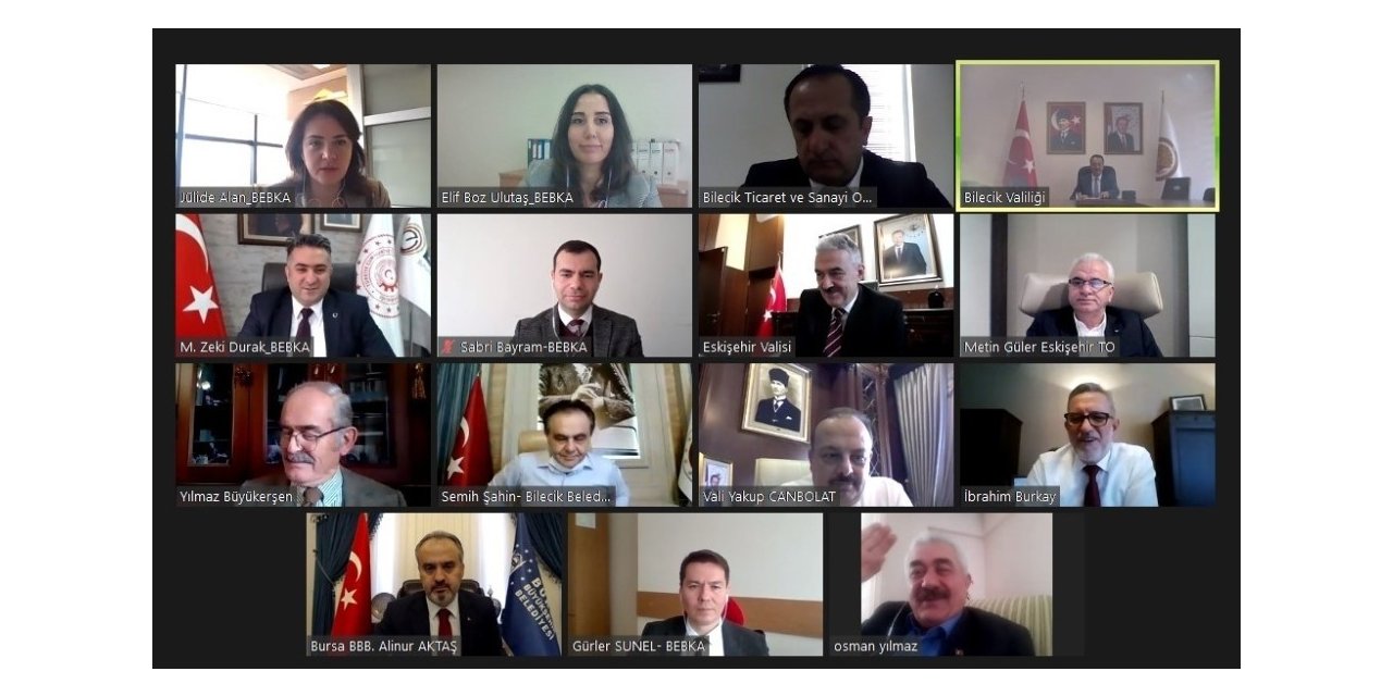 BEBKA Aralık ayı toplantısı çevrim içi yapıldı