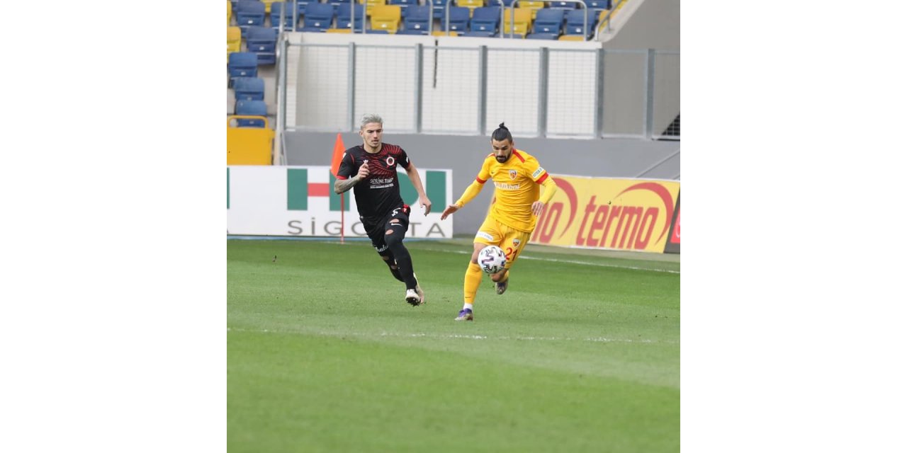 Kayserispor kazanmayı unuttu