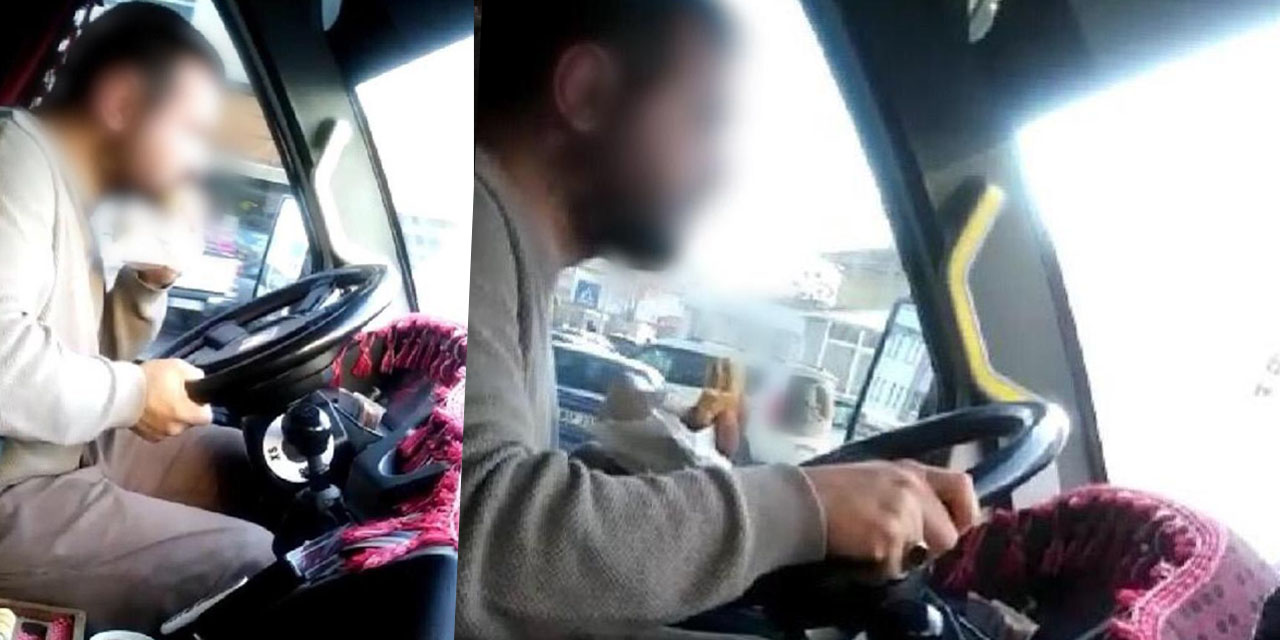 Konya'da direksiyon başında yemek pahalıya patladı!