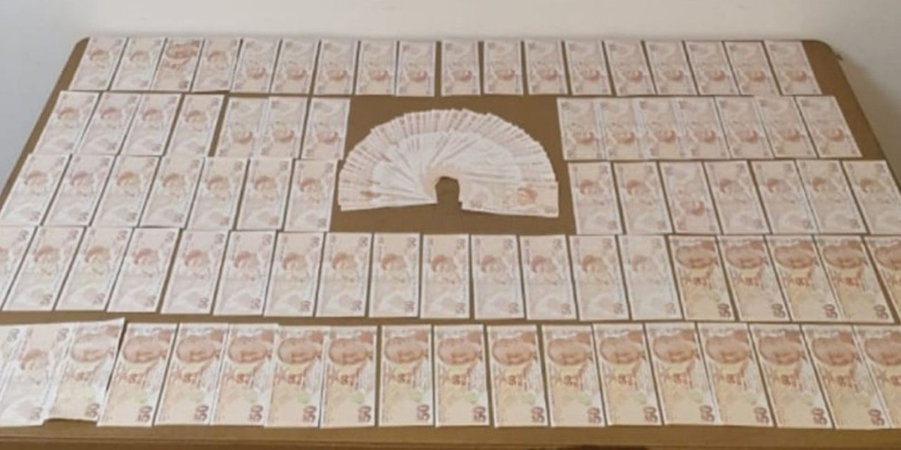 Binlerce sahte lira piyasaya sürülmeden yakalandı!