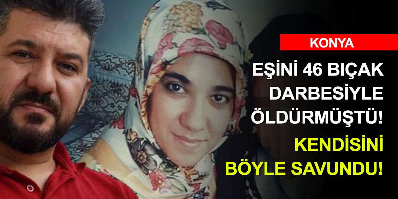 Konya'da 3 çocuğunun önünde eşini öldüren kocanın davası devam ediyor