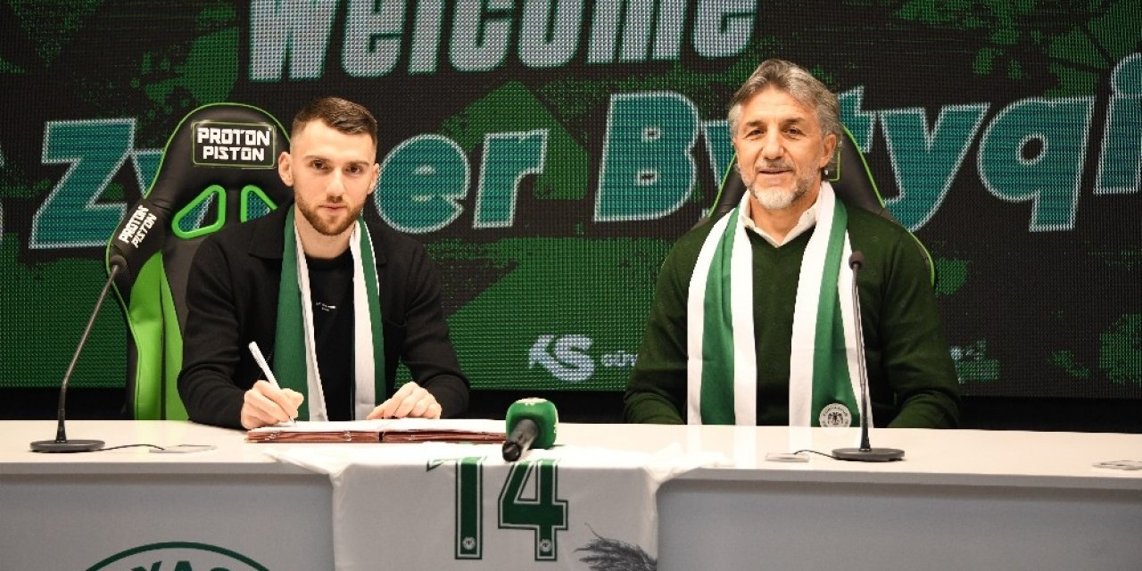 Kosovalı Zümer Bütüçi resmen Konyaspor’da