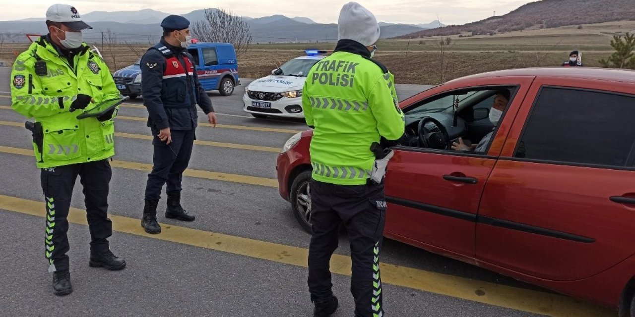 Konya'nın en çok kaza olan yolunda sıkı denetim sonuç verdi!