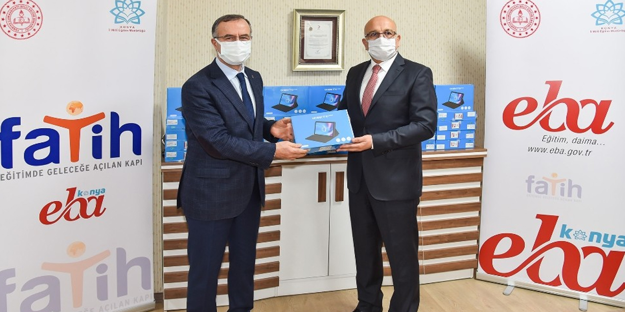 Konya Sanayi Odası’ndan öğrencilere 307 tablet