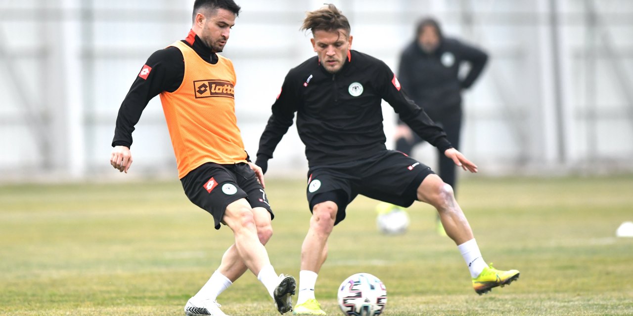Konyaspor'da Gaziantep hazırlığı başladı