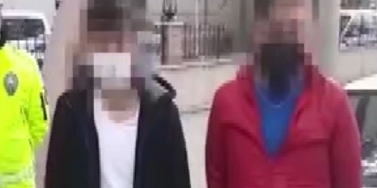 Konya'da kavşakta drift kameraya yakalandı! İkisi de ceza yedi