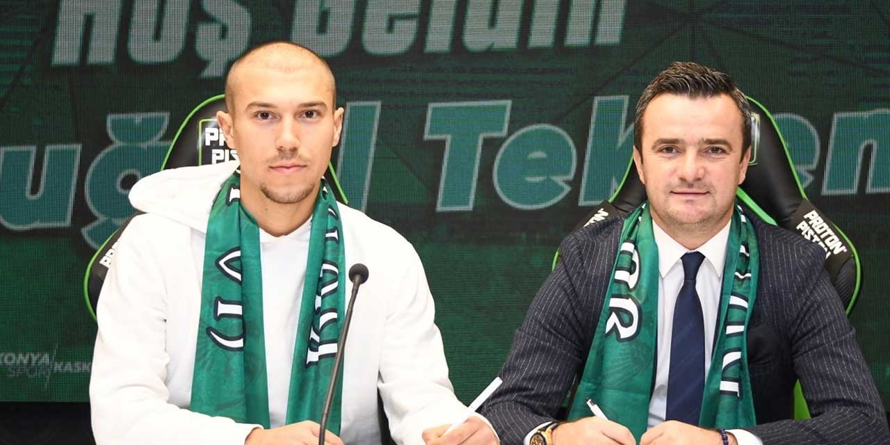 Konyaspor'dan bir transfer daha! Ertuğrul Teksen imzayı attı