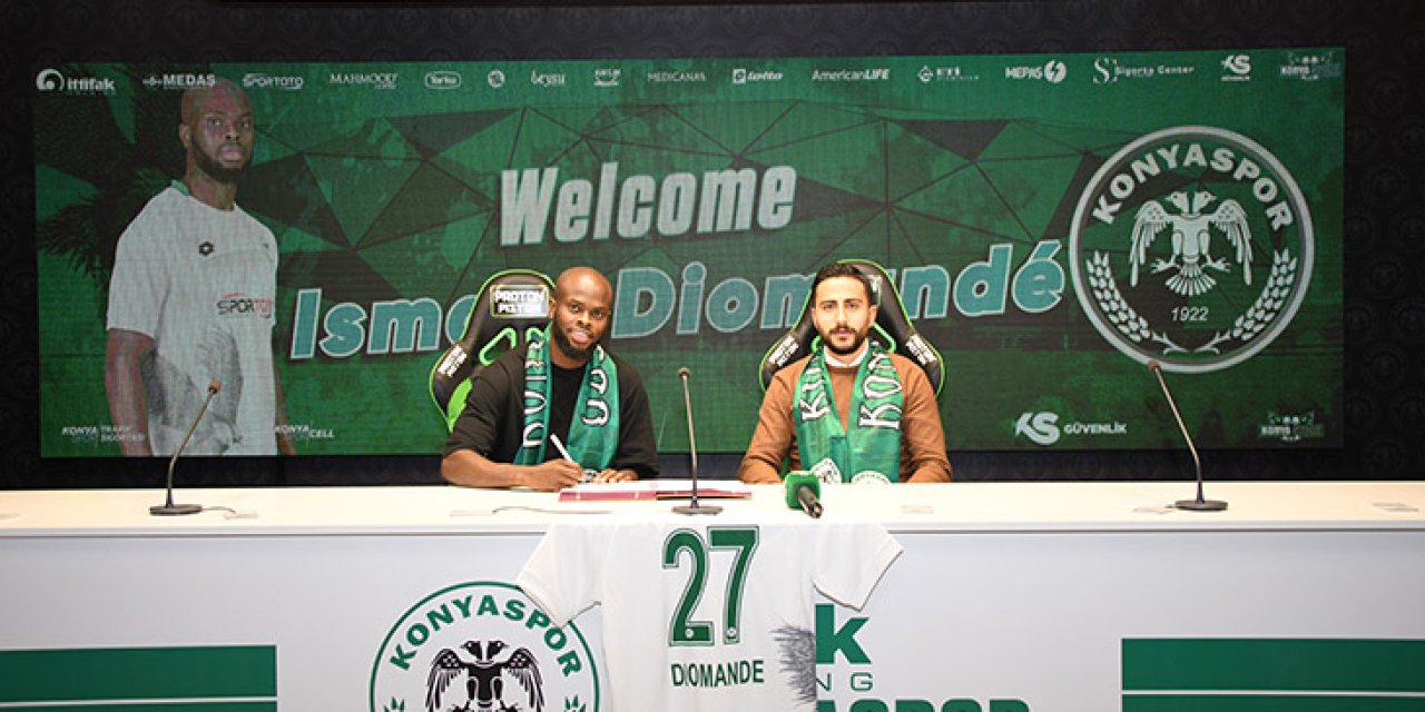 Konyaspor transferleri bir bir bitiriyor! Diomande de imzayı attı