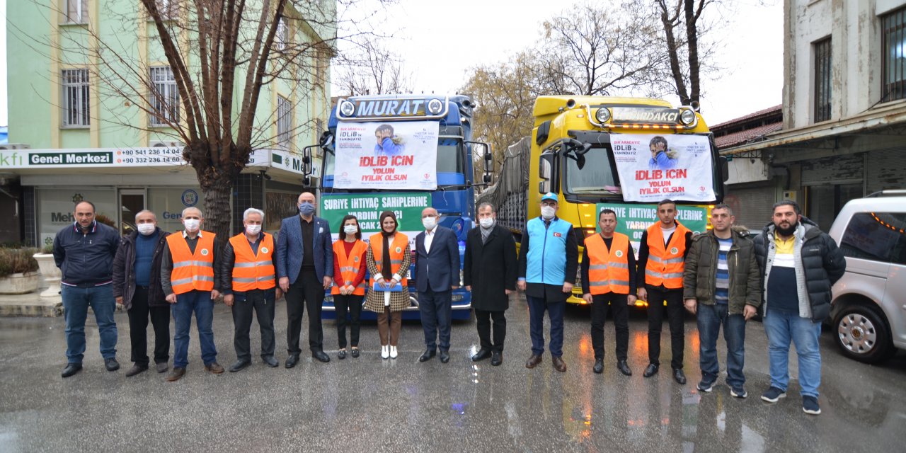 Konya Suriye'yi yalnız bırakmıyor