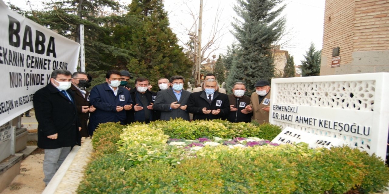 Konya'nın yetiştirdiği büyük değerlerden Ahmet Keleşoğlu Konya'da anıldı
