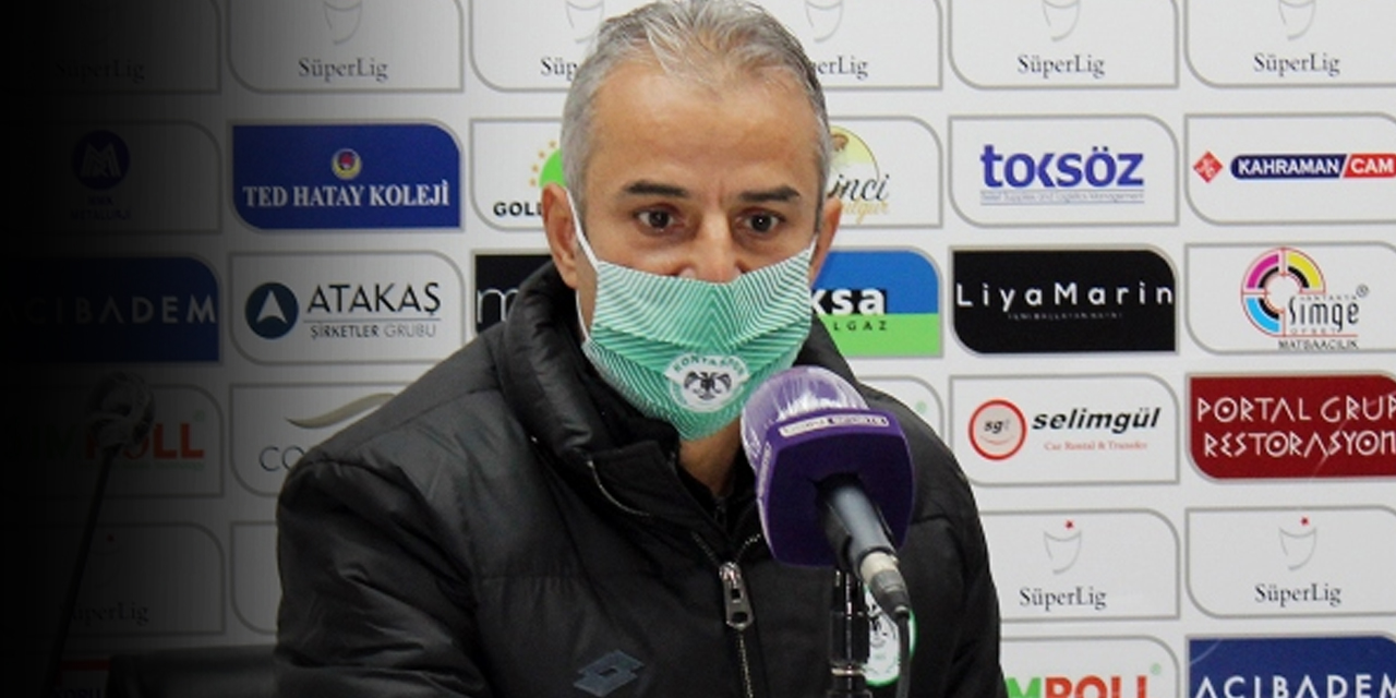 Konyaspor Teknik Direktörü Kartal: Oynamaya ve üretmeye çalışan bizdik! Üzgünüz
