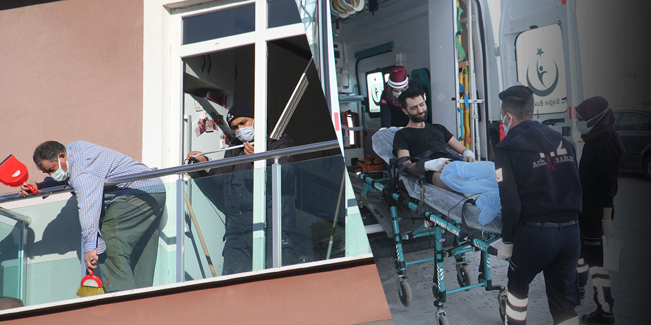 Konya'da mutfak tüpü patladı! 1 yaralı