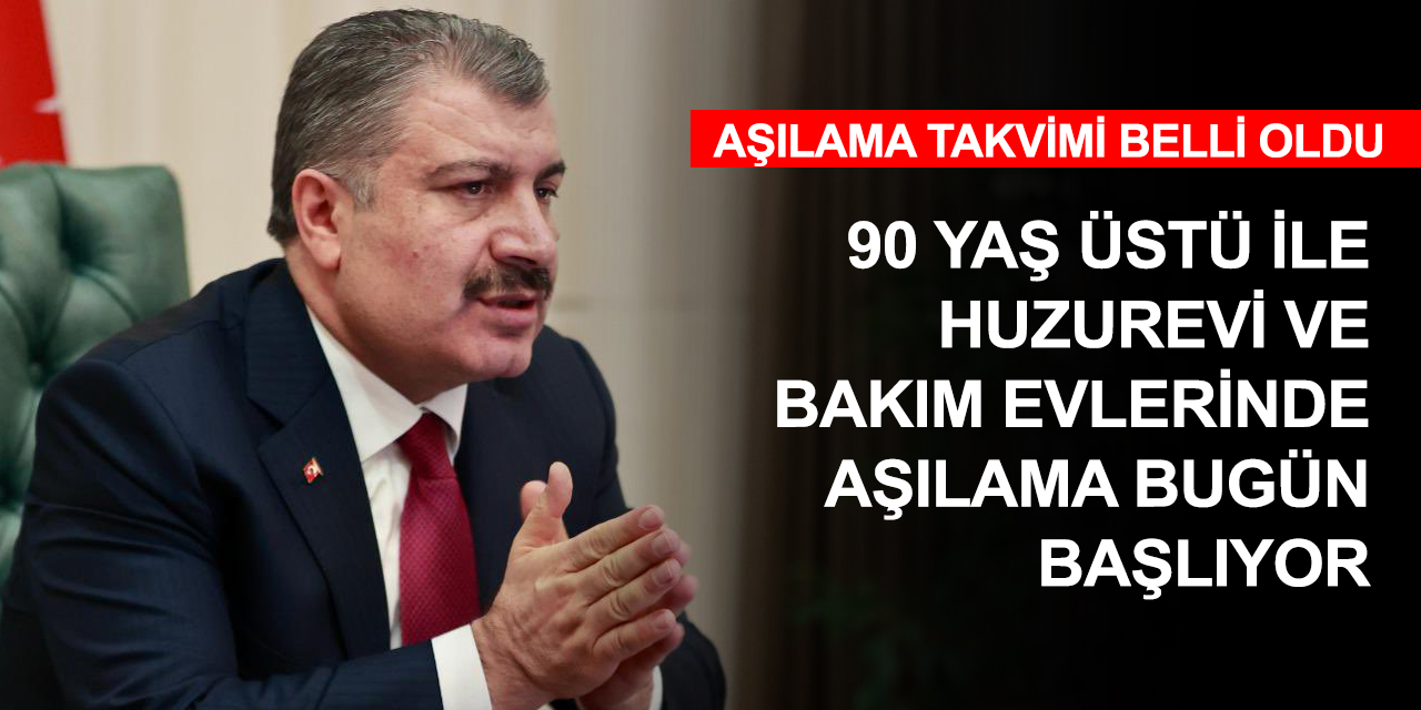 Aşılama programının 2'nci adımı bugün başlıyor!
