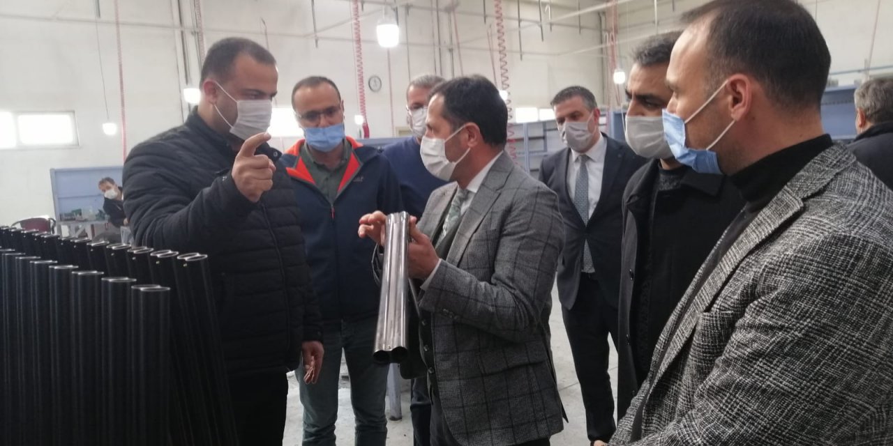 Konya Milletvekili Altunyaldız silah işini sevdi