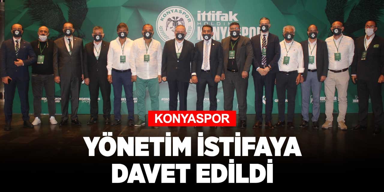 Konyaspor’da neler oluyor? Yönetim istifa edecek mi?