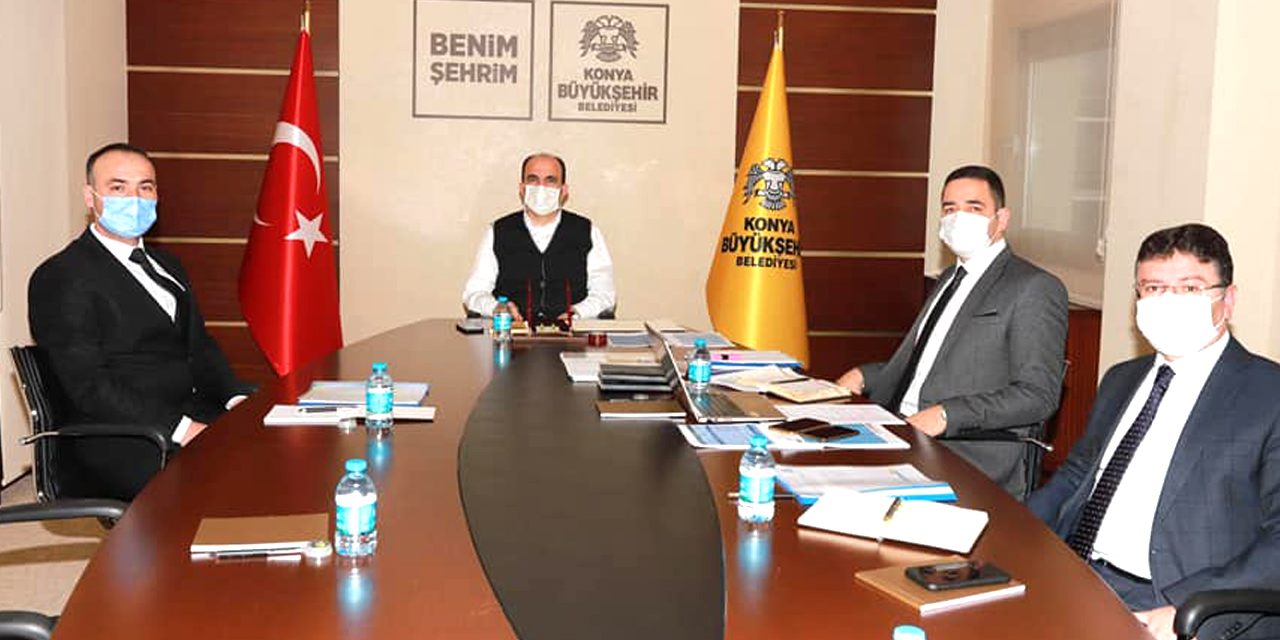 Konya Beyşehir'in 2021 yılı yatırım projeleri ele alındı