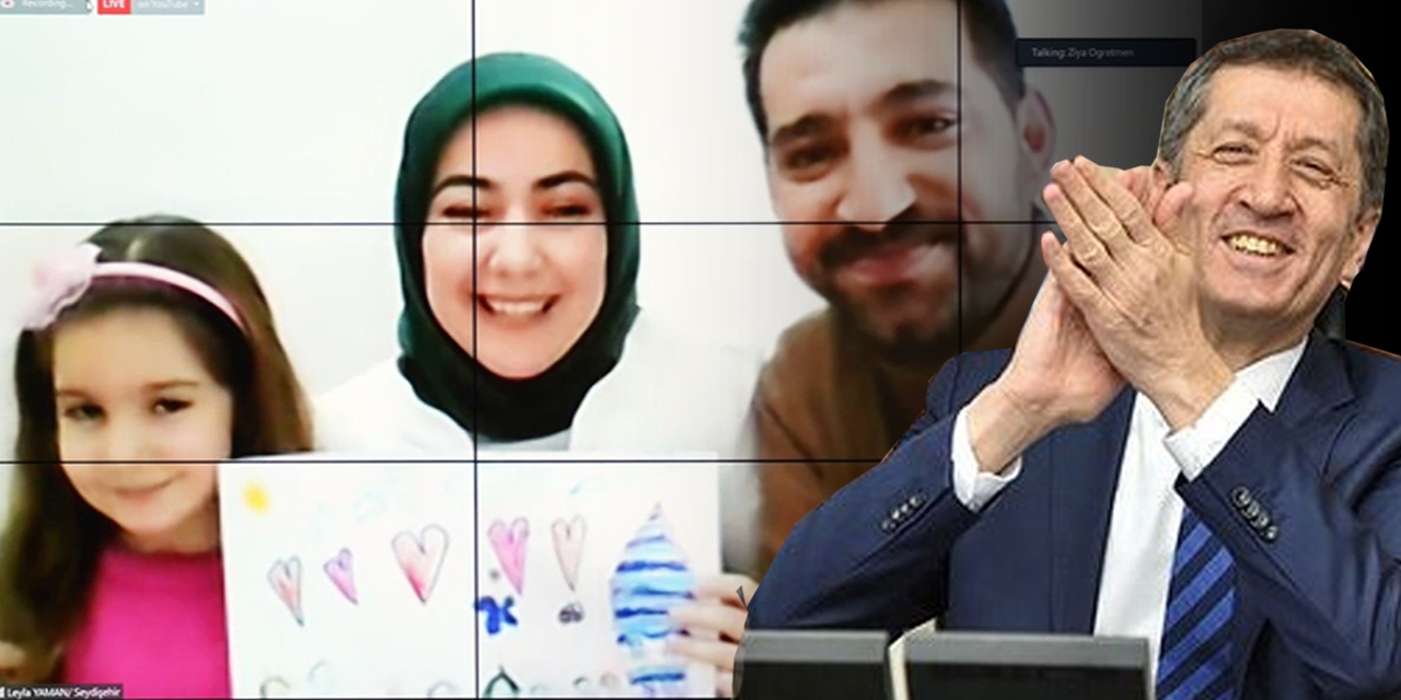 Milli Eğitim Bakanı Selçuk Konyalı öğretmenlerle çevrimiçi buluştu