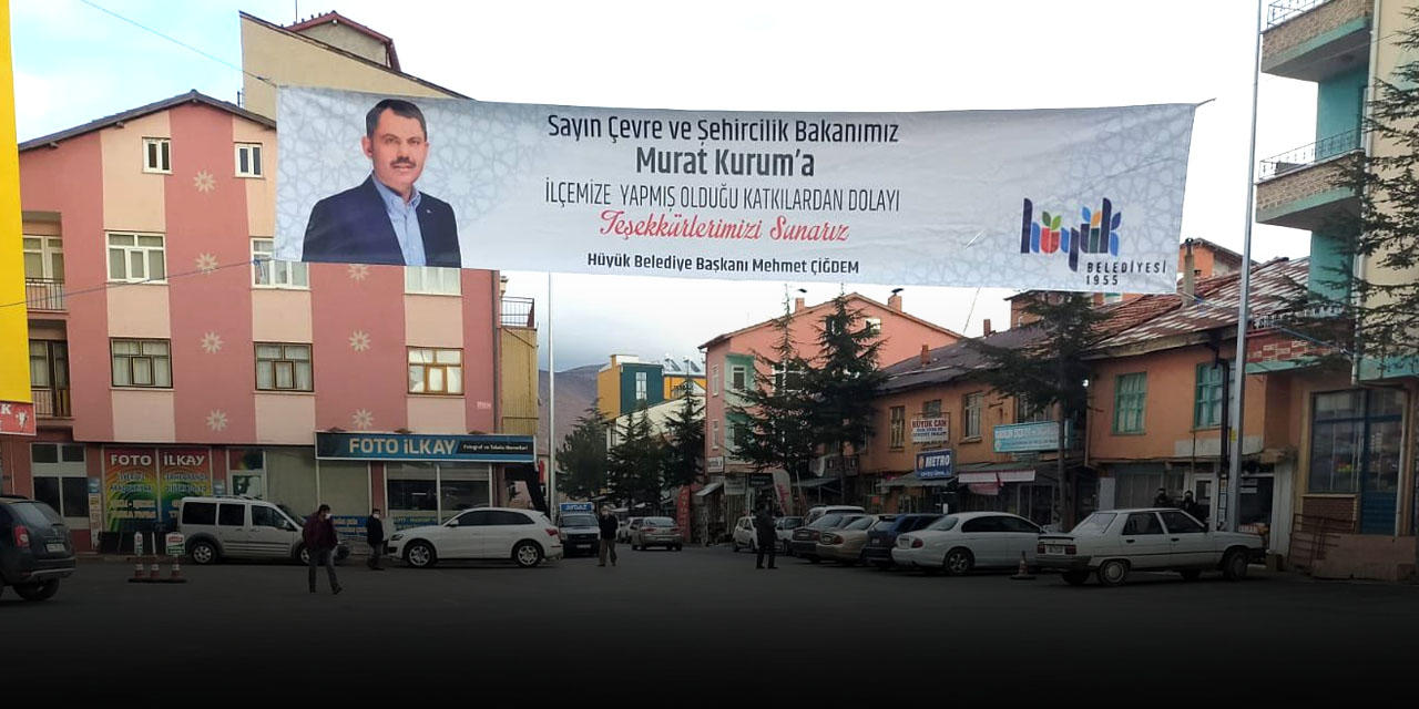 Hüyük Belediye Başkanı Çiğdem'den Bakan Kurum'a teşekkür
