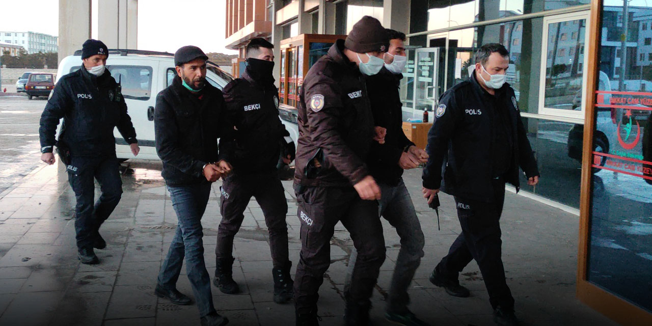 Konya'daki eş zamanlı operasyonda yakalanan 4 zehir taciri tutuklandı