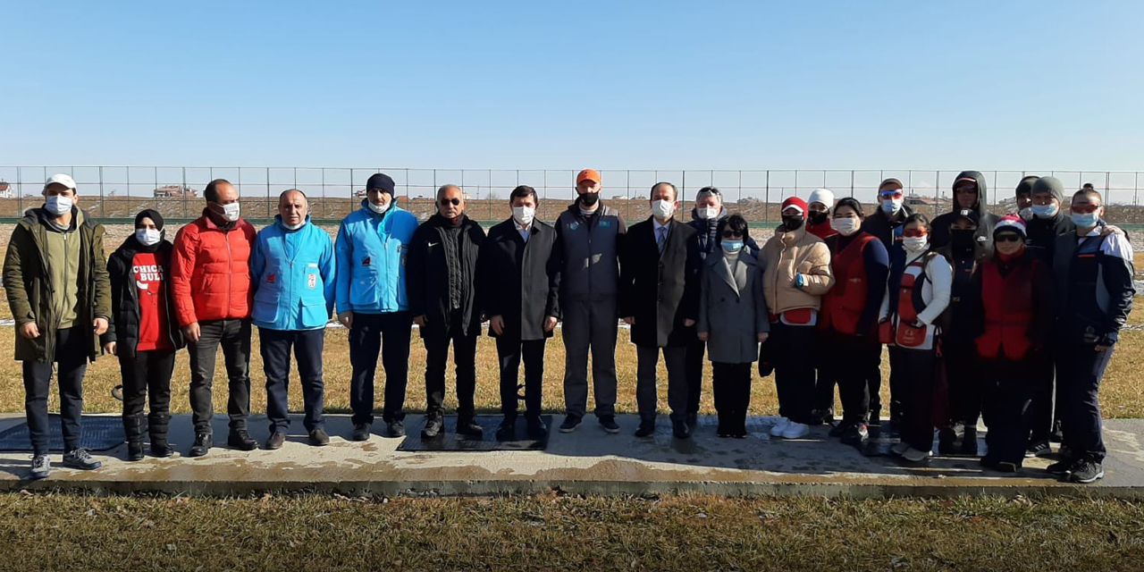 Başkan Kılca'dan Kazakistan Atıcılık Milli Takımı’na ziyaret