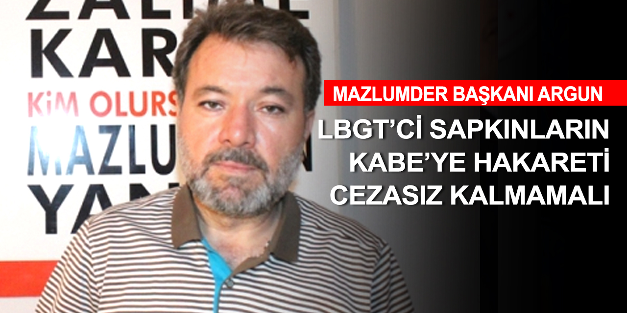 MAZLUMDER Konya: Her alçak saldırı Kâbe'yi daha da güçlendirir