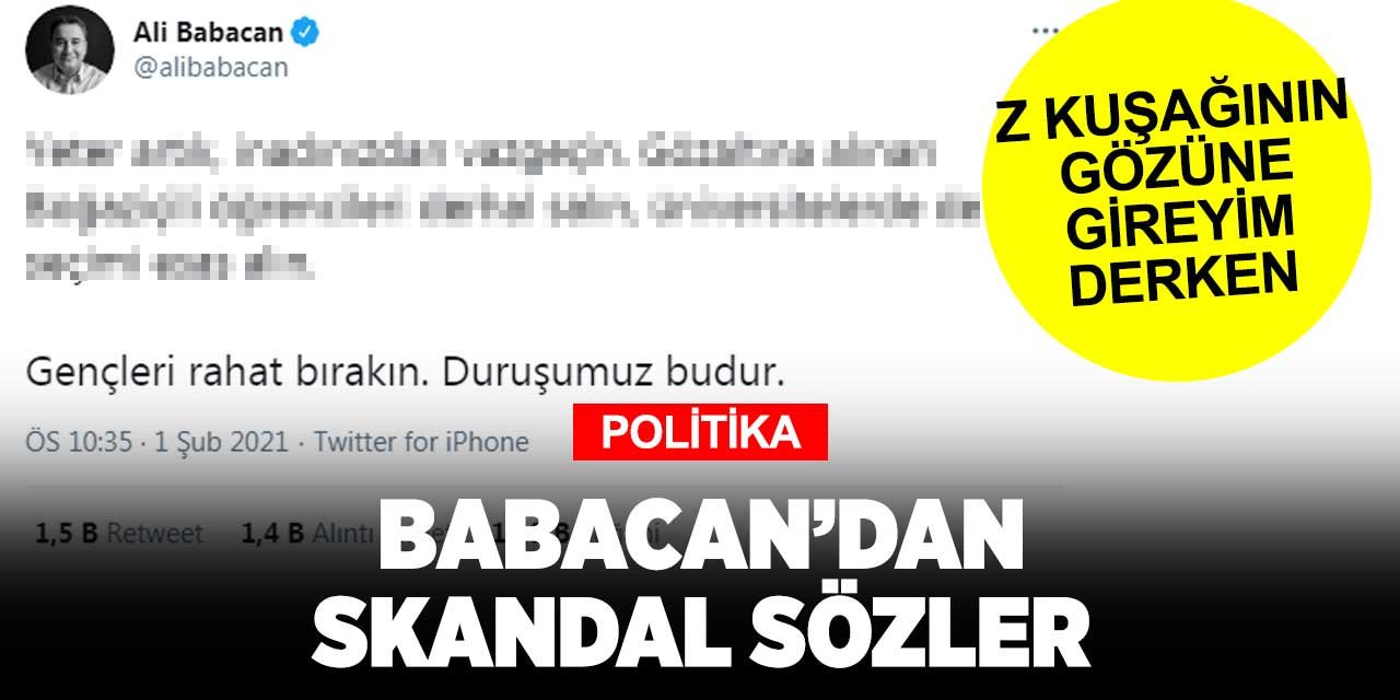 Ali Babacan'dan skandal sözler! Müslümanları üzdü