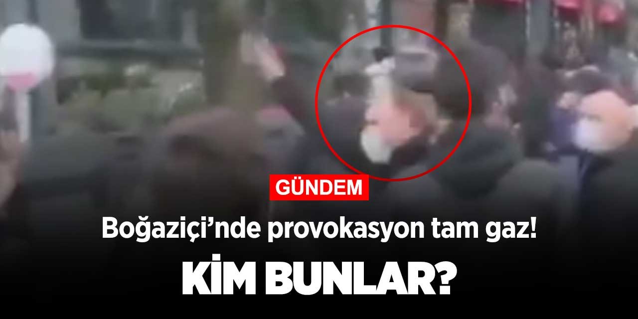 #AsagiBakmayacagiz deyip neyi amaçlıyorlar? Bogaziçi olaylarında aşağı bak sloganıyla ilgili Türk Polis Teşkilatı'ndan videolu kanıt