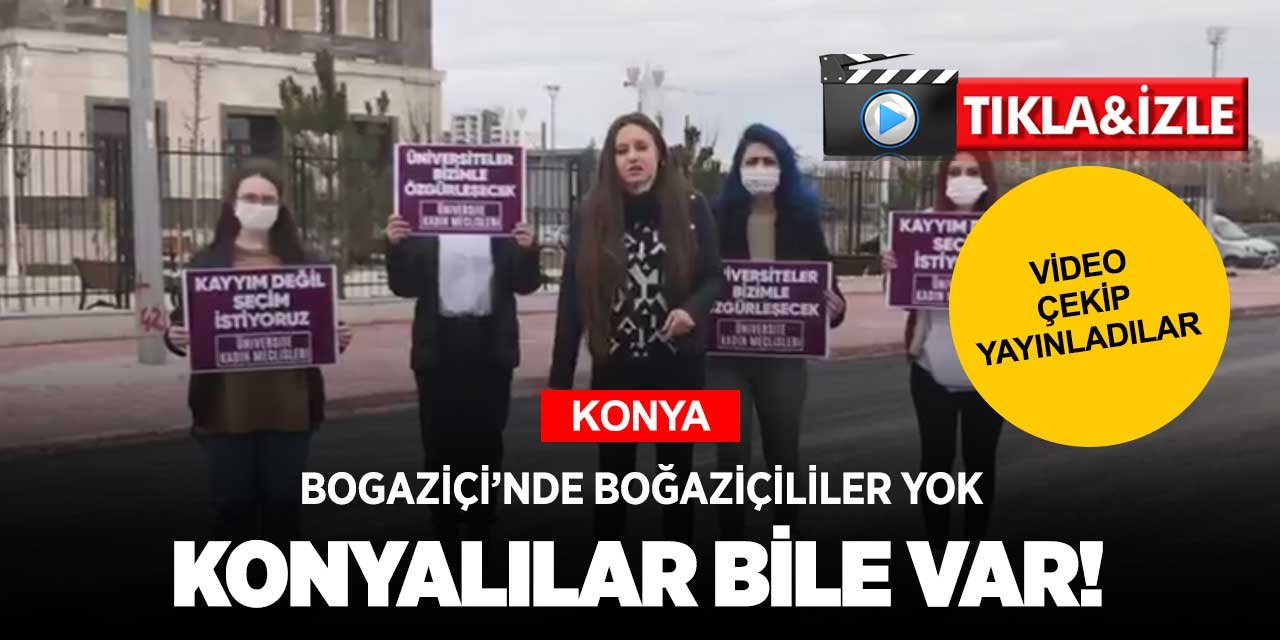 Konya'da Bogaziçi için video çeken gençlere bunu kim yaptırıyor? Kameranın arkasında kim var?