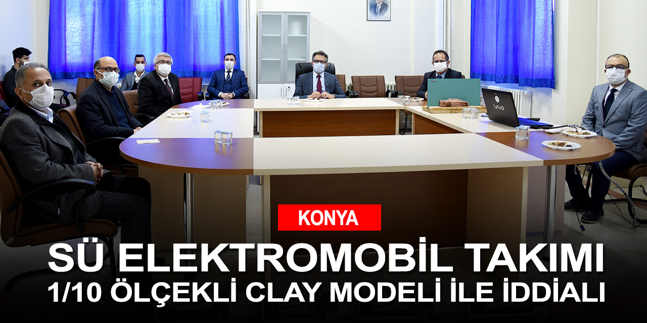 Selçuk Üniversitesi 'TÜBİTAK Efficiency Challenge Elektrikli Araç Yarışları'na hazırlanıyor